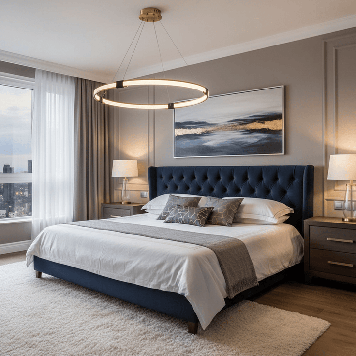 Gold Ring Chandelier - Vakkerlight