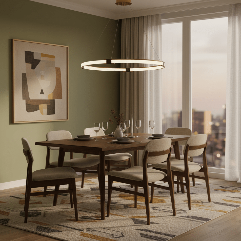 Gold Ring Chandelier - Vakkerlight