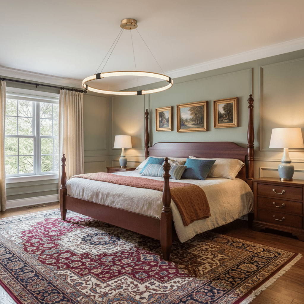 Gold Ring Chandelier - Vakkerlight