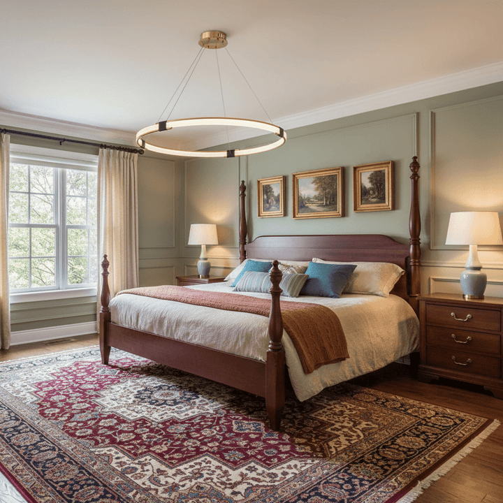 Gold Ring Chandelier - Vakkerlight