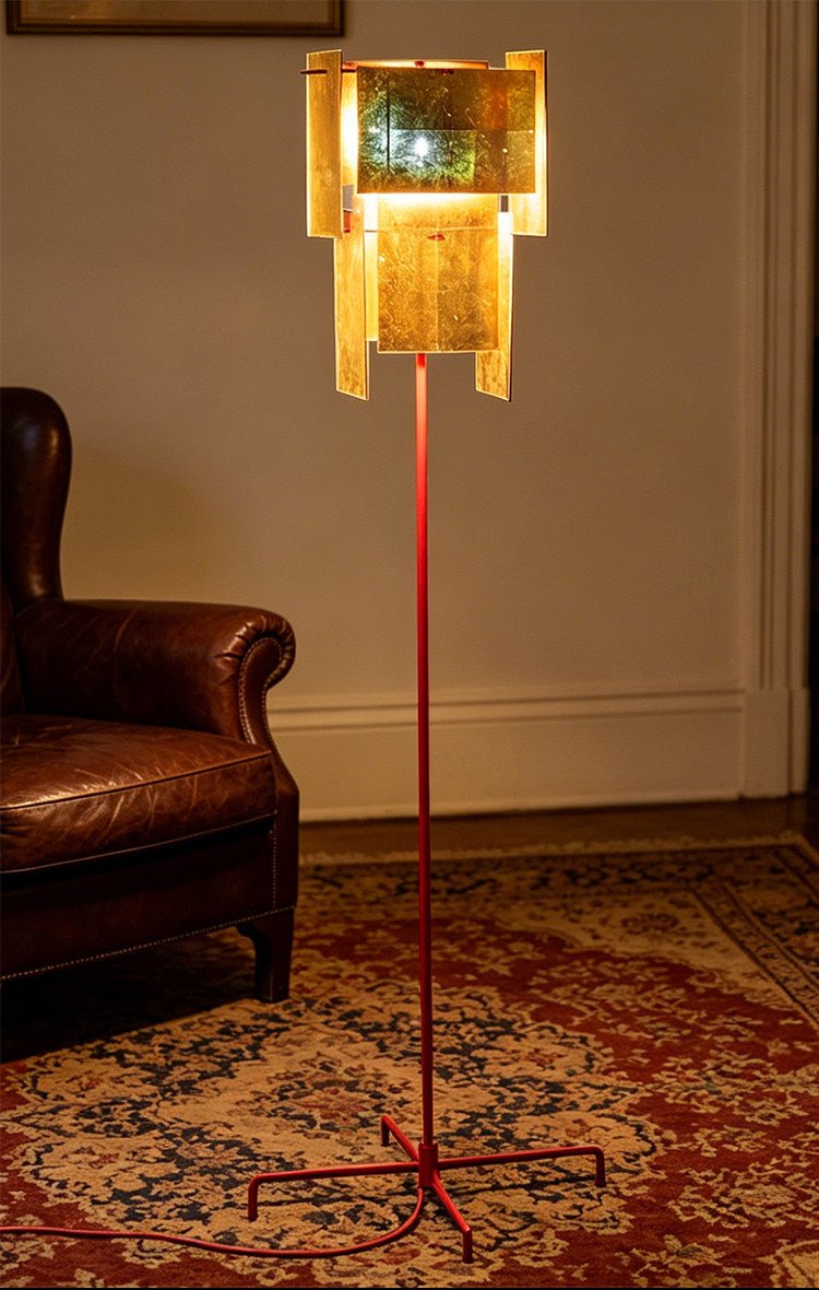 Gold Gallery Floor Lamp - Vakkerlight