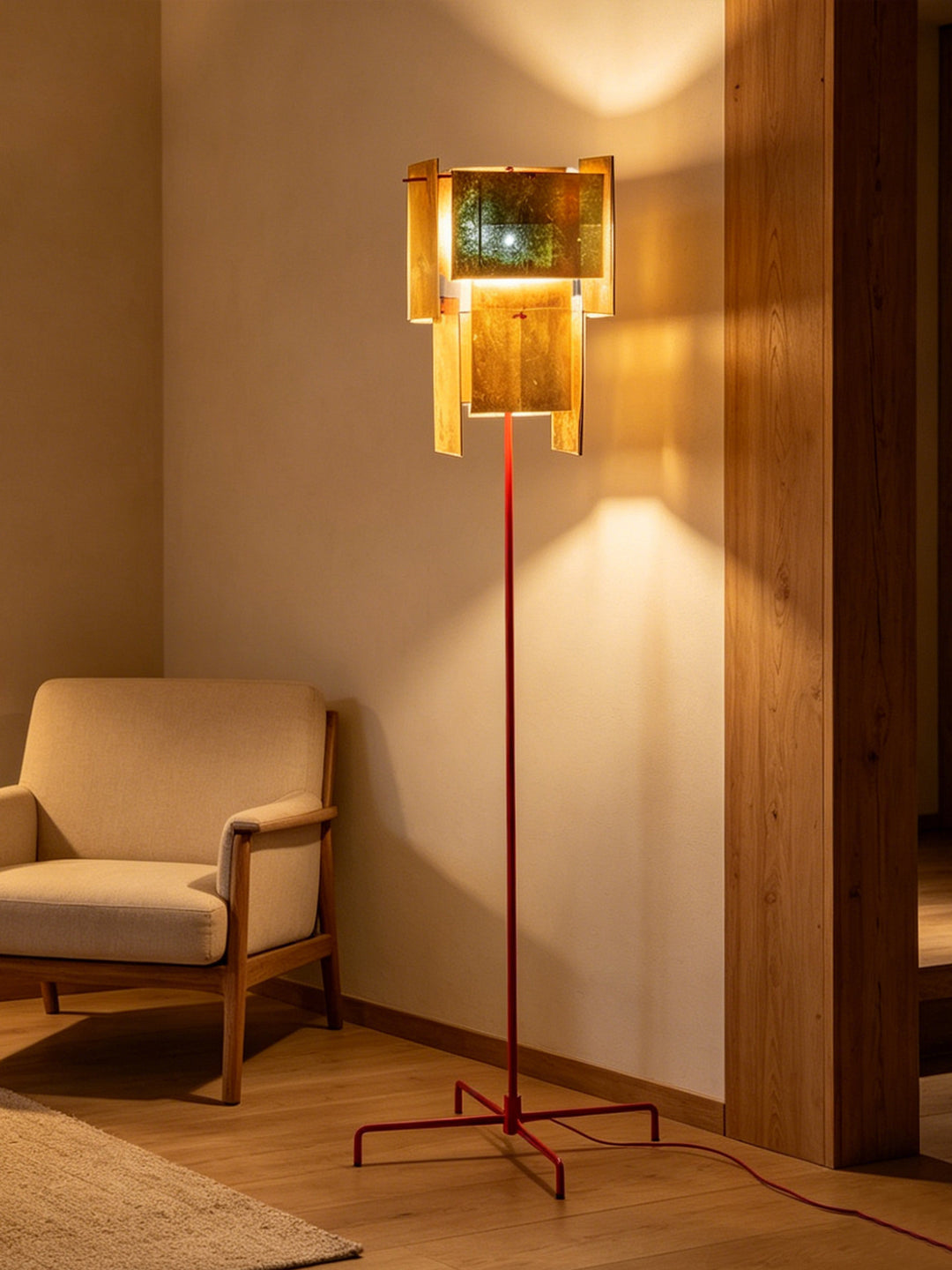 Gold Gallery Floor Lamp - Vakkerlight