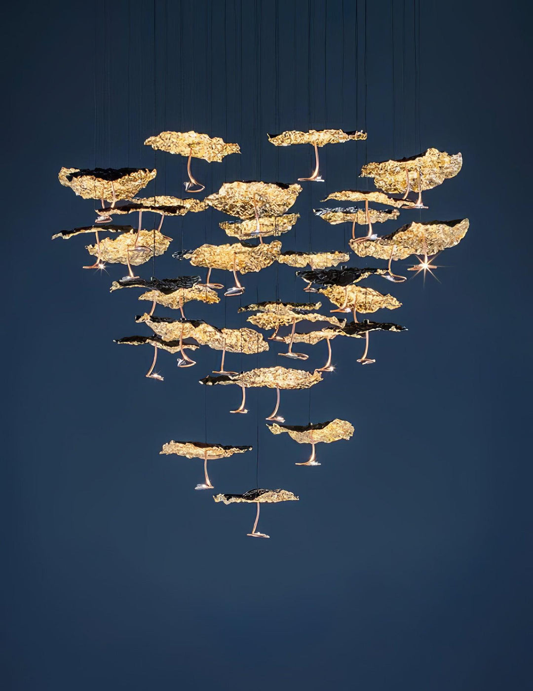 Brass Aviary Constellation Chandelier - Vakkerlight