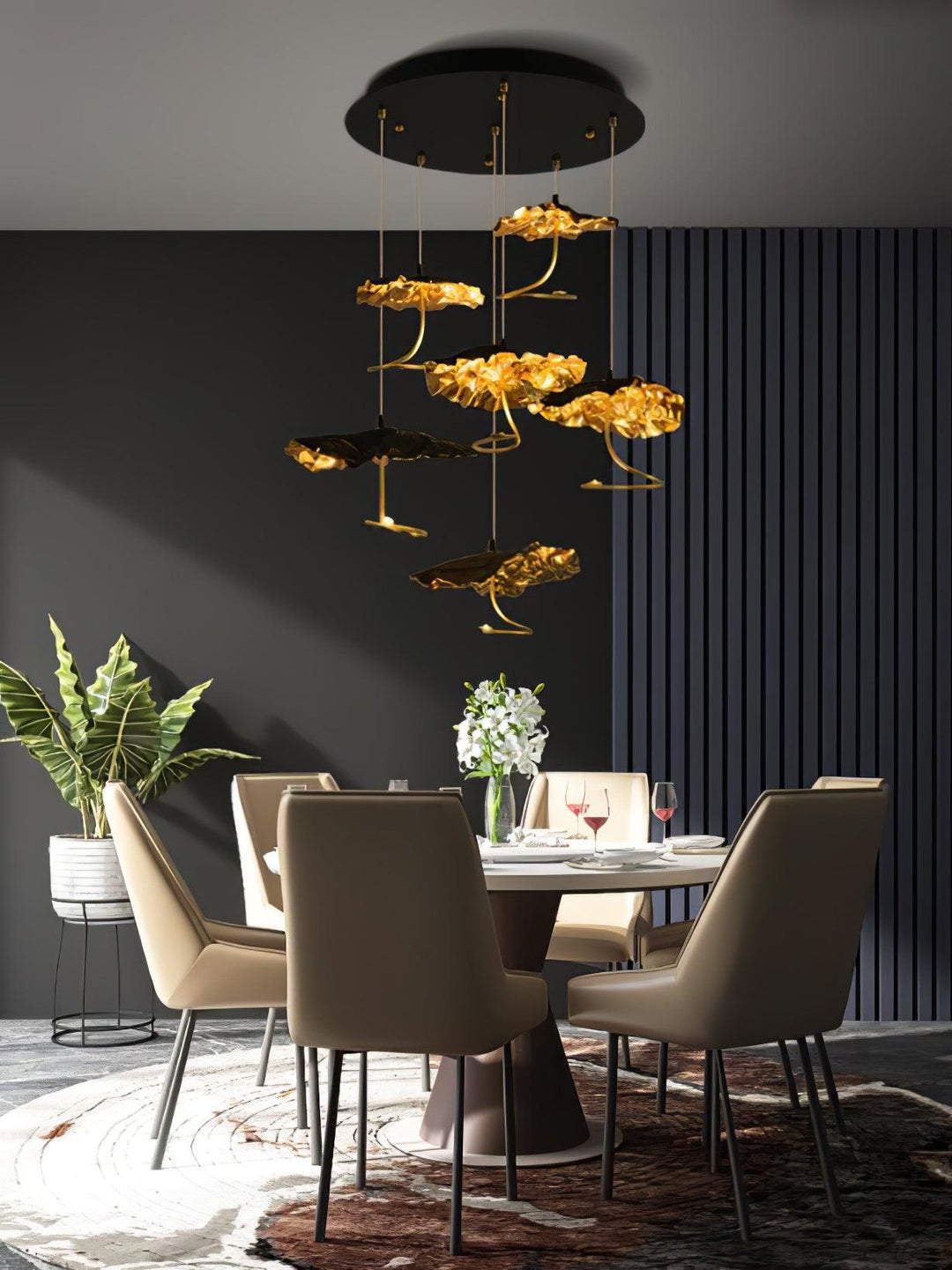 Brass Aviary Constellation Chandelier - Vakkerlight