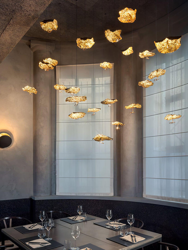 Brass Aviary Constellation Chandelier - Vakkerlight