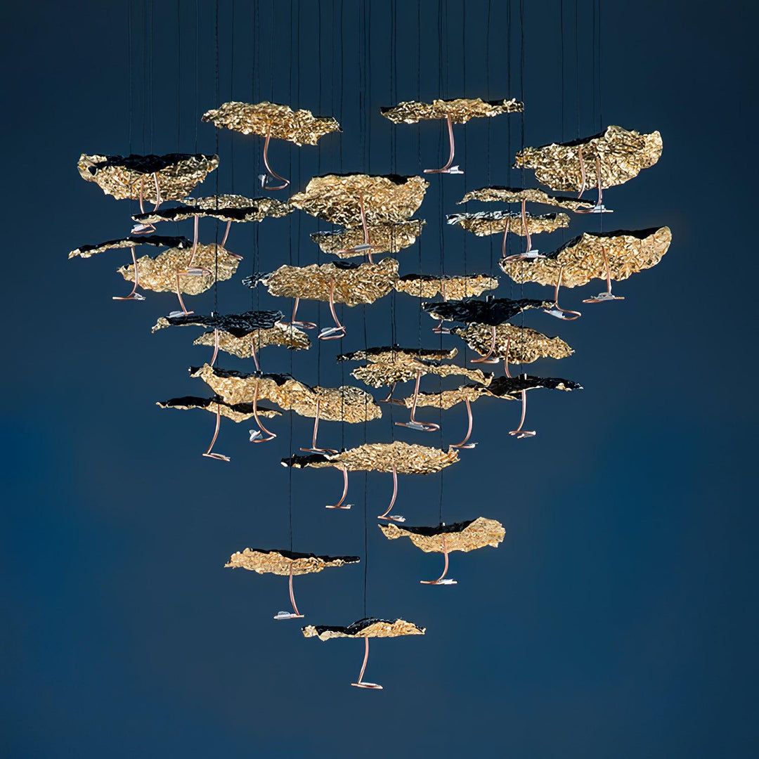 Brass Aviary Constellation Chandelier - Vakkerlight