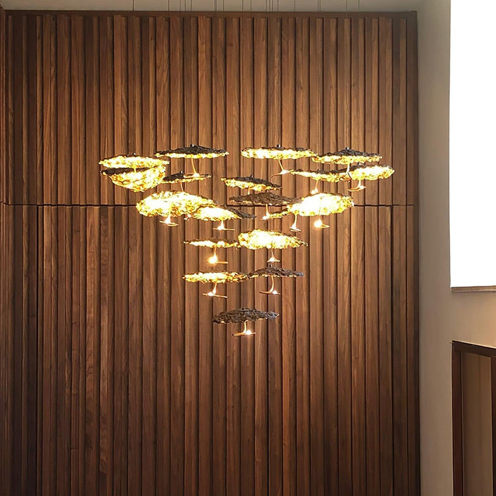 Brass Aviary Constellation Chandelier - Vakkerlight