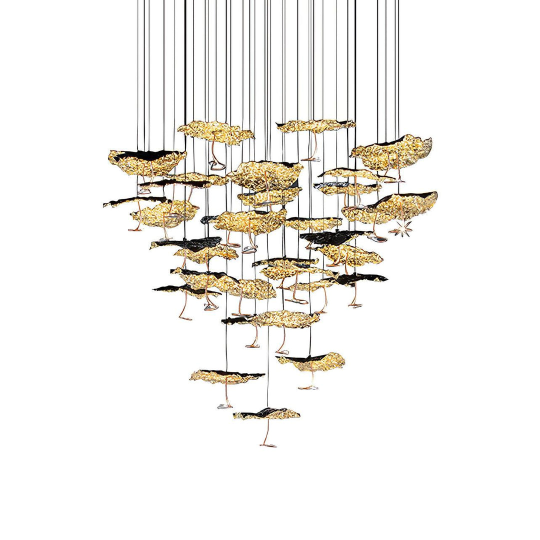 Brass Aviary Constellation Chandelier - Vakkerlight