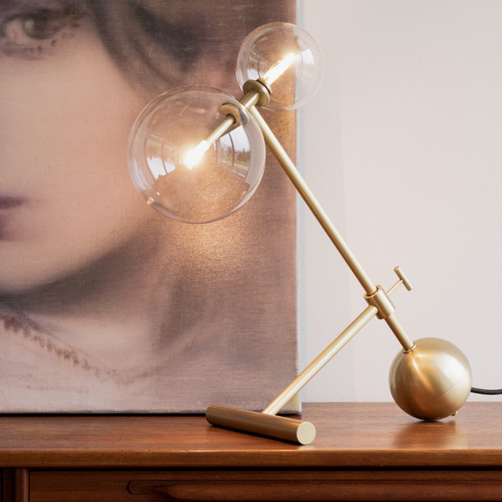 Gold Pearl Table Lamp