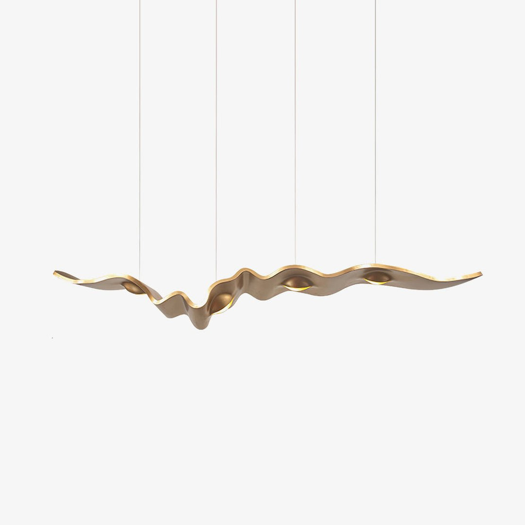 Gold Ribbon Chandelier - Vakkerlight