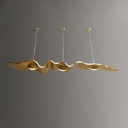 Gold Ribbon Chandelier - Vakkerlight