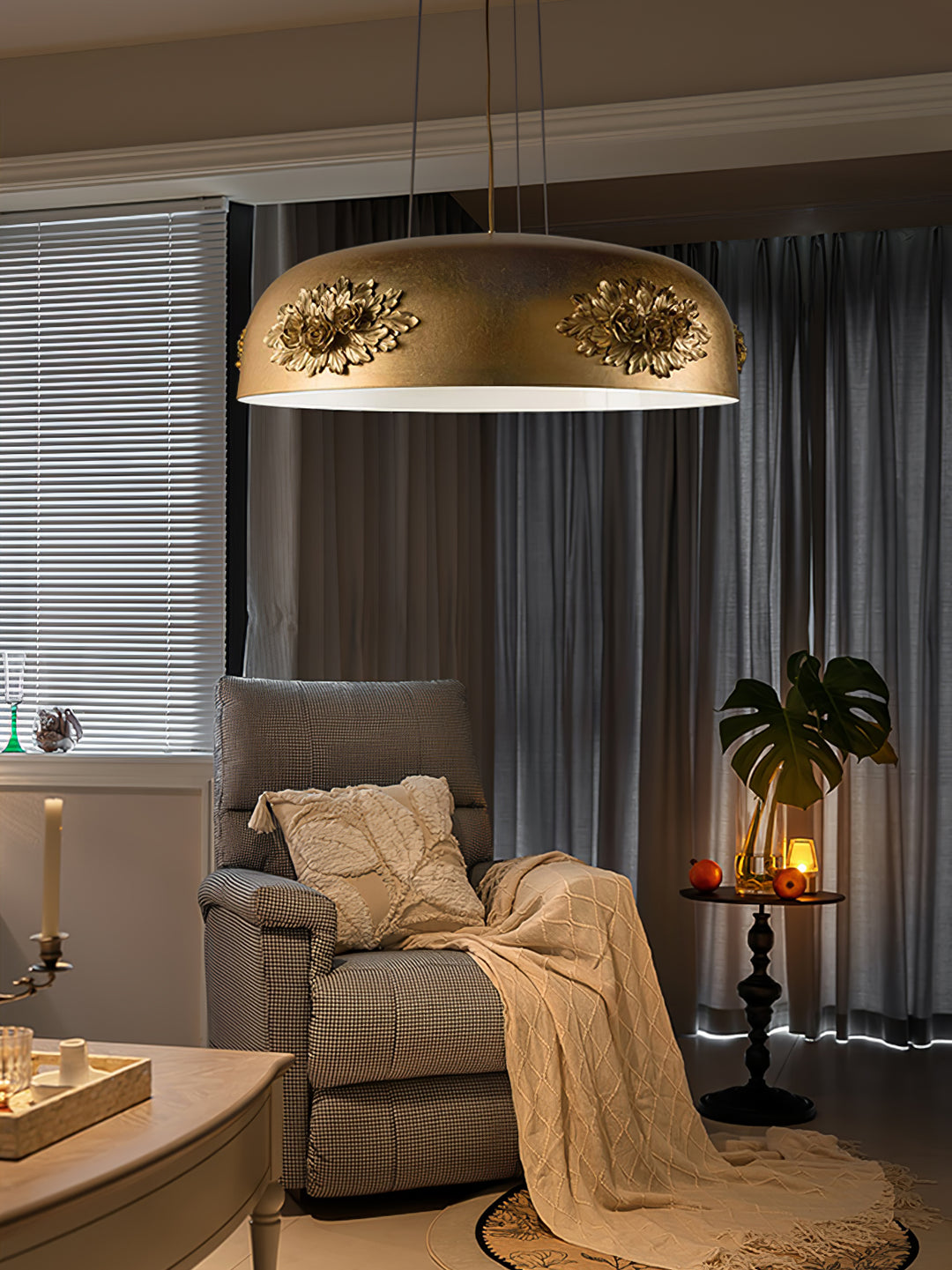 Gold Tuzzi Pendant Light - Vakkerlight