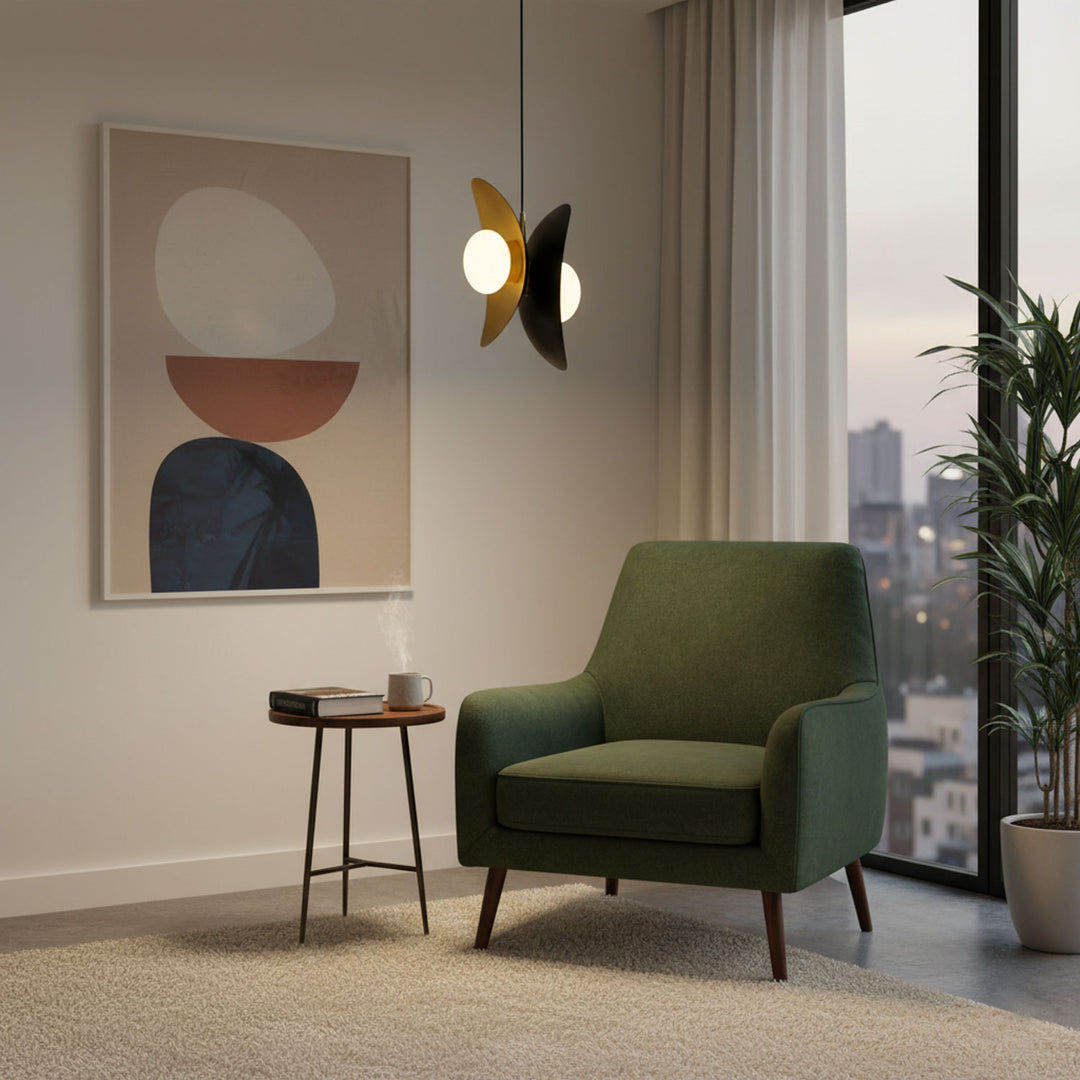 Golden Petal Pendant Lamp - Vakkerlight