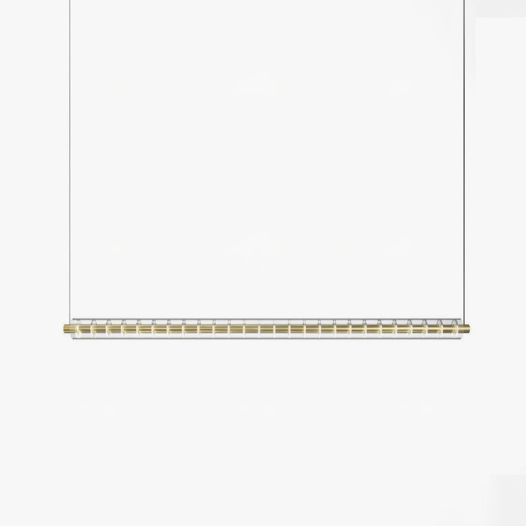 Golden Grid Linear Pendant Lamp - Vakkerlight