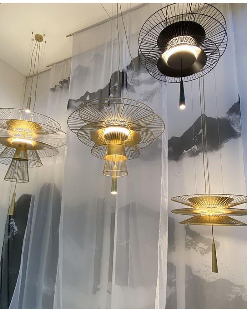 Golden Radiance Chandelier - Vakkerlight