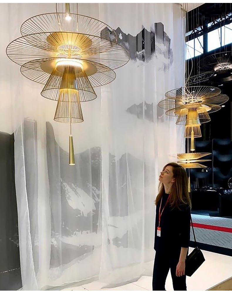 Golden Radiance Chandelier - Vakkerlight