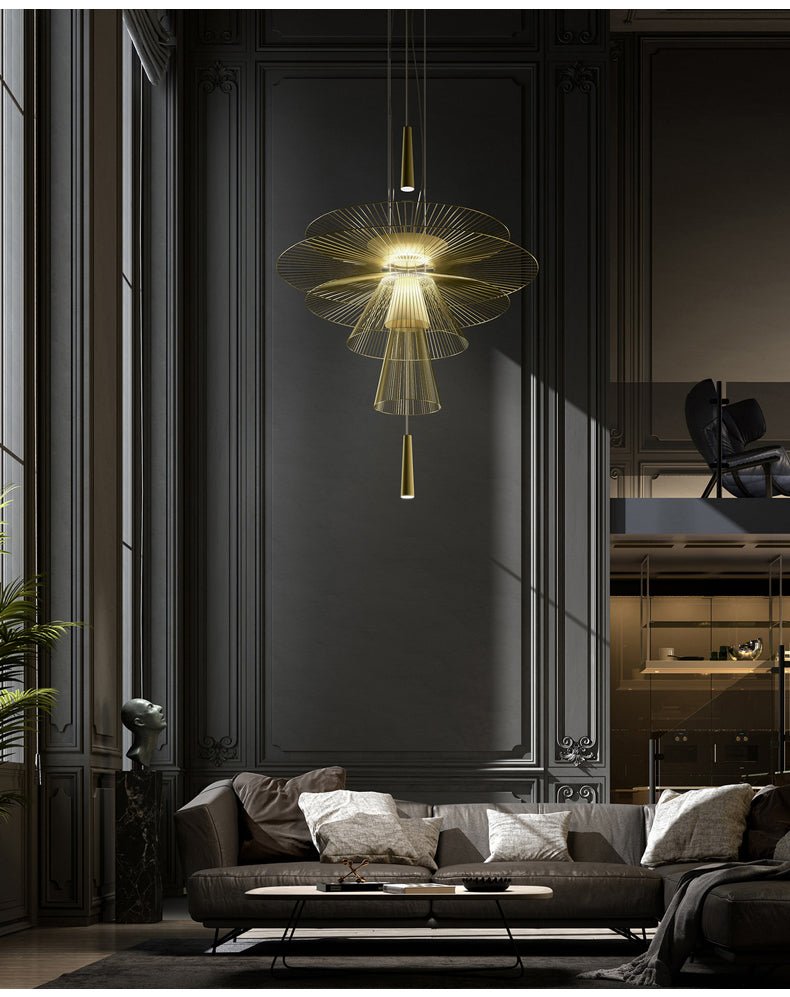 Golden Radiance Chandelier - Vakkerlight