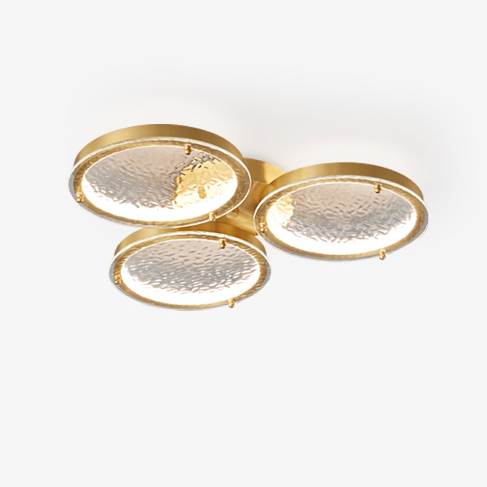 Golden Rings Ceiling Light - Vakkerlight