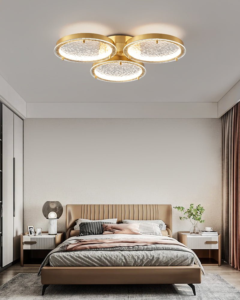 Golden Rings Ceiling Light - Vakkerlight