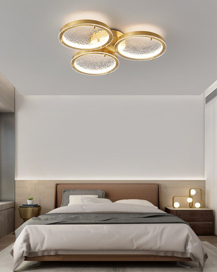 Golden Rings Ceiling Light - Vakkerlight