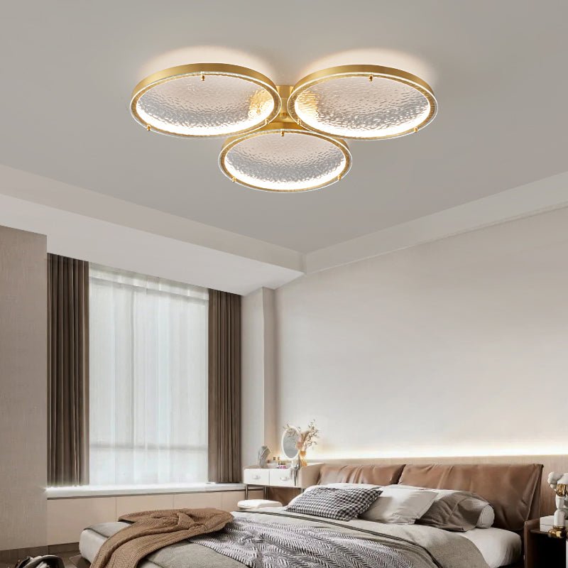 Golden Rings Ceiling Light - Vakkerlight