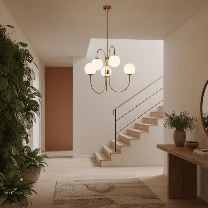 Gooseneck Chandelier - Vakkerlight