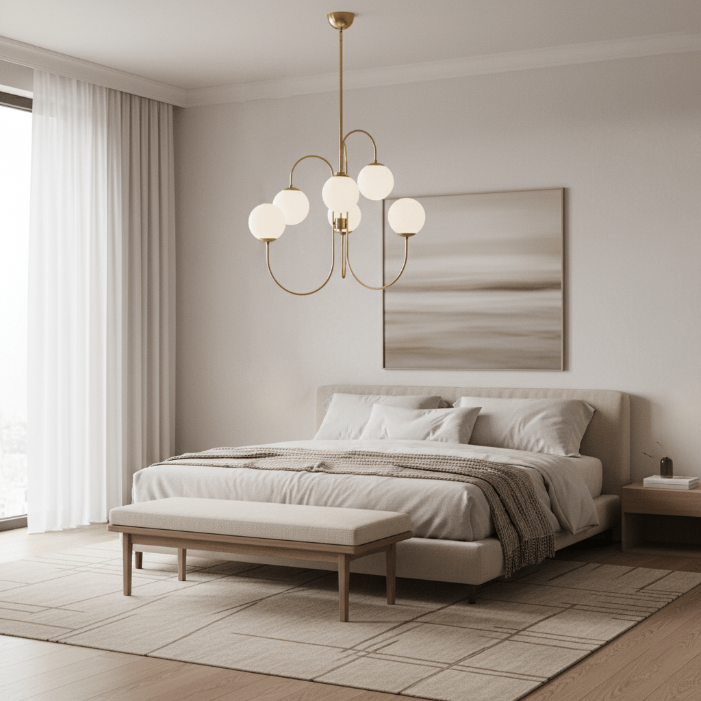 Gooseneck Chandelier - Vakkerlight