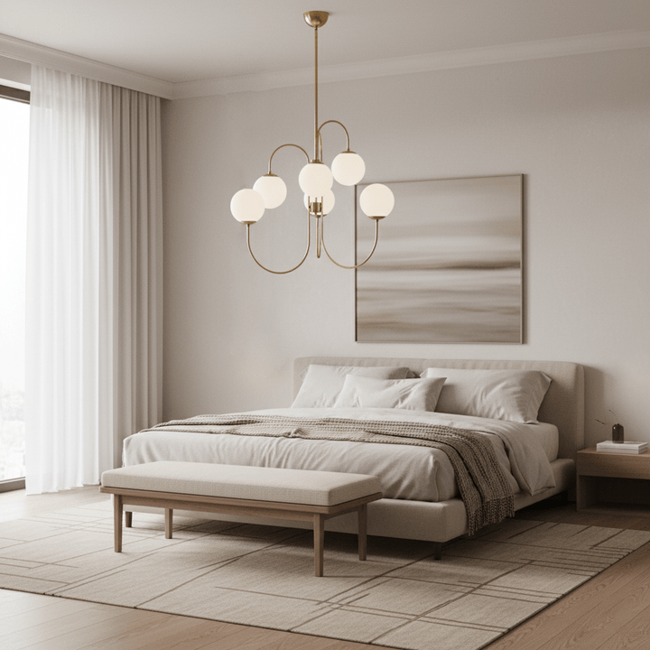 Gooseneck Chandelier - Vakkerlight