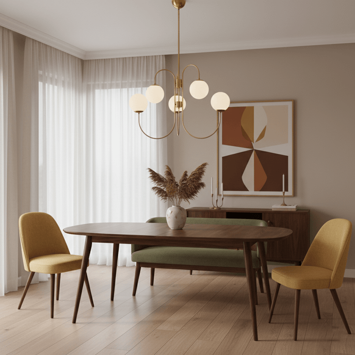 Gooseneck Chandelier - Vakkerlight