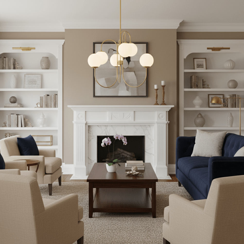 Gooseneck Chandelier - Vakkerlight