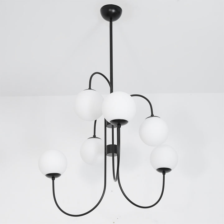 Gooseneck Chandelier