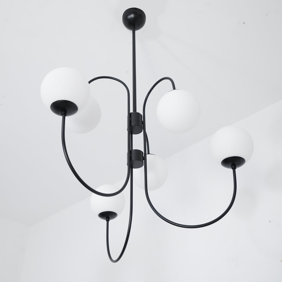 Gooseneck Chandelier