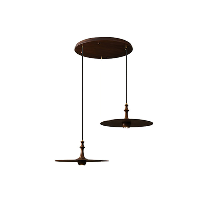 Spindle Disc Pendant Lamp - Vakkerlight