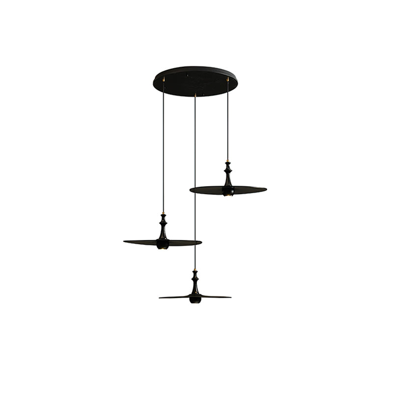 Spindle Disc Pendant Lamp - Vakkerlight