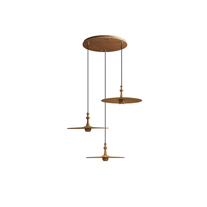 Spindle Disc Pendant Lamp - Vakkerlight