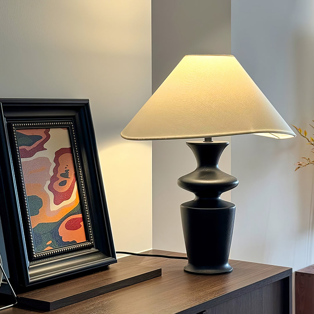 Grace Wood Table Lamp