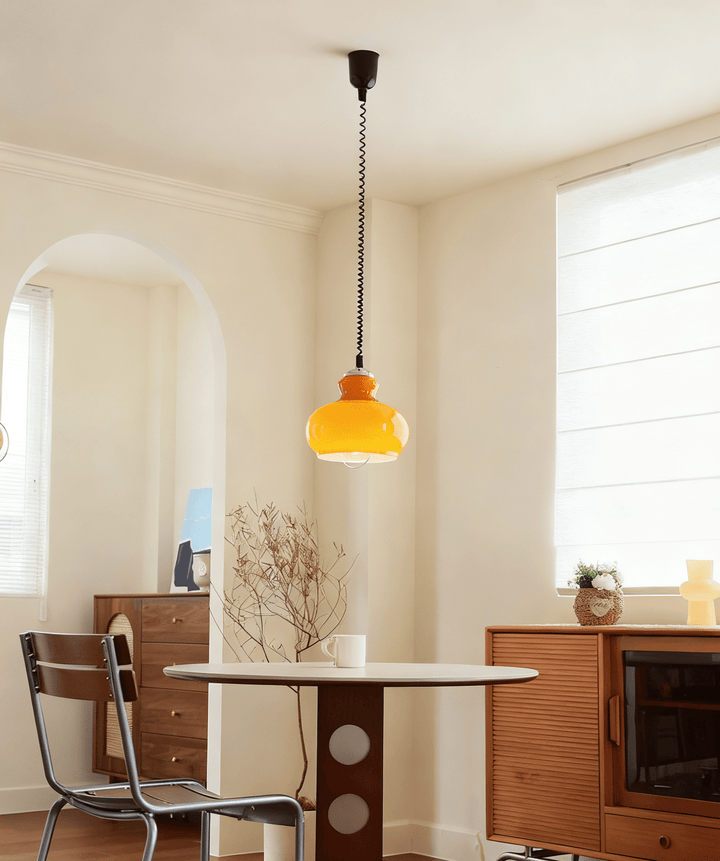 Gradient Glass Coil Pendant Light - Vakkerlight