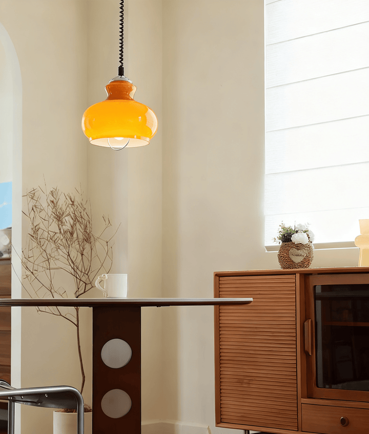 Gradient Glass Coil Pendant Light - Vakkerlight