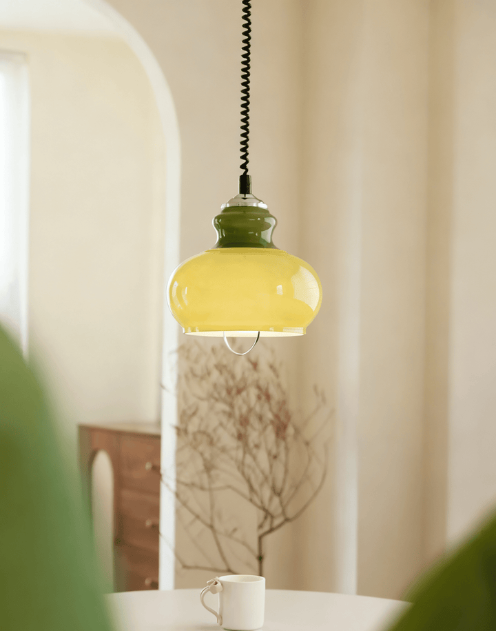 Gradient Glass Coil Pendant Light - Vakkerlight