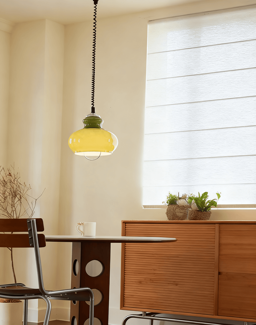 Gradient Glass Coil Pendant Light - Vakkerlight