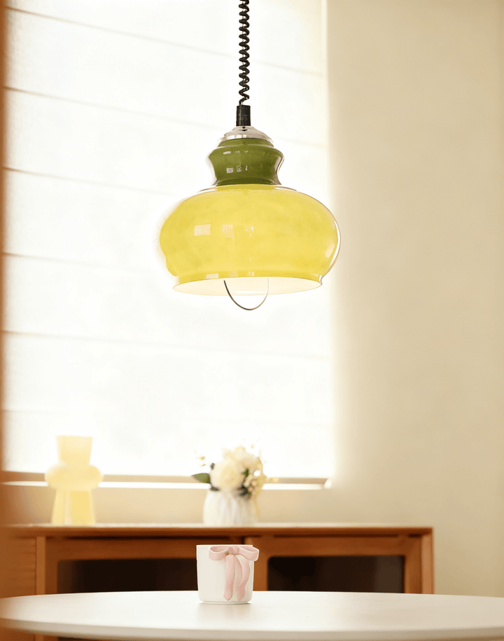 Gradient Glass Coil Pendant Light - Vakkerlight