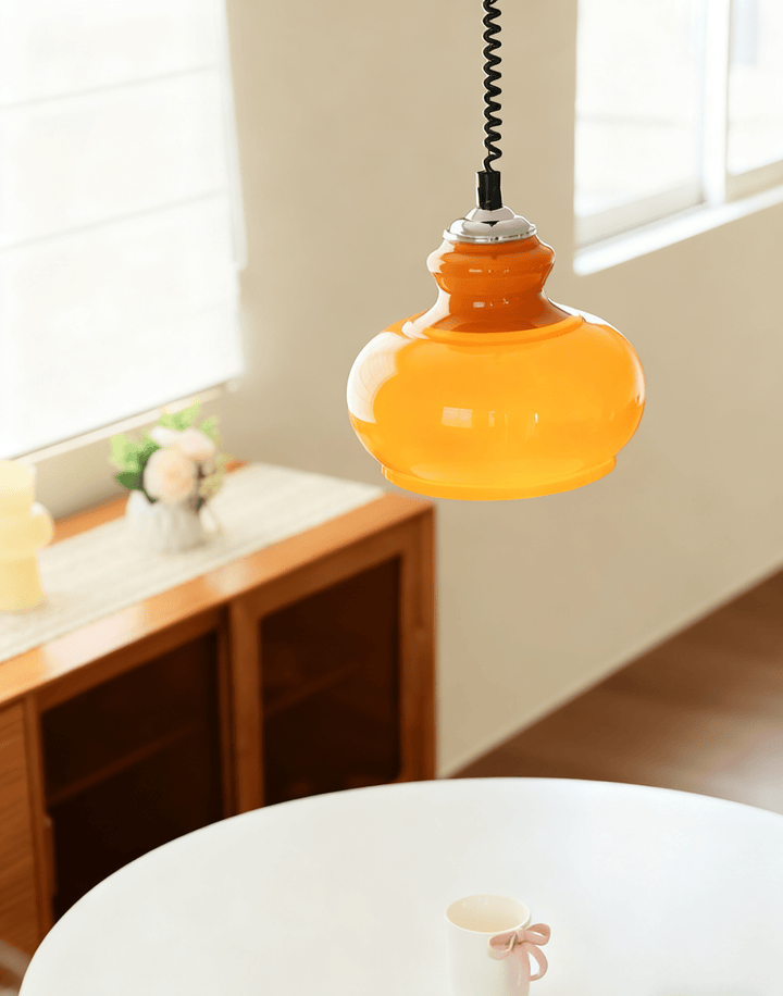 Gradient Glass Coil Pendant Light - Vakkerlight