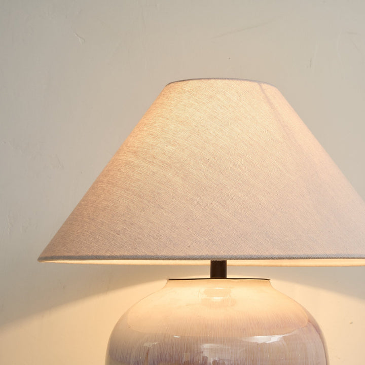 Gradient Hued Ceramic Jar Table Lamp - Vakkerlight