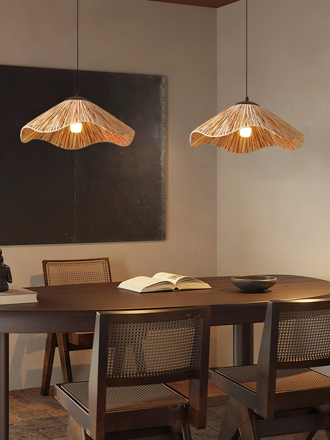 Straw Weaving Pendant Lamp - Vakkerlight