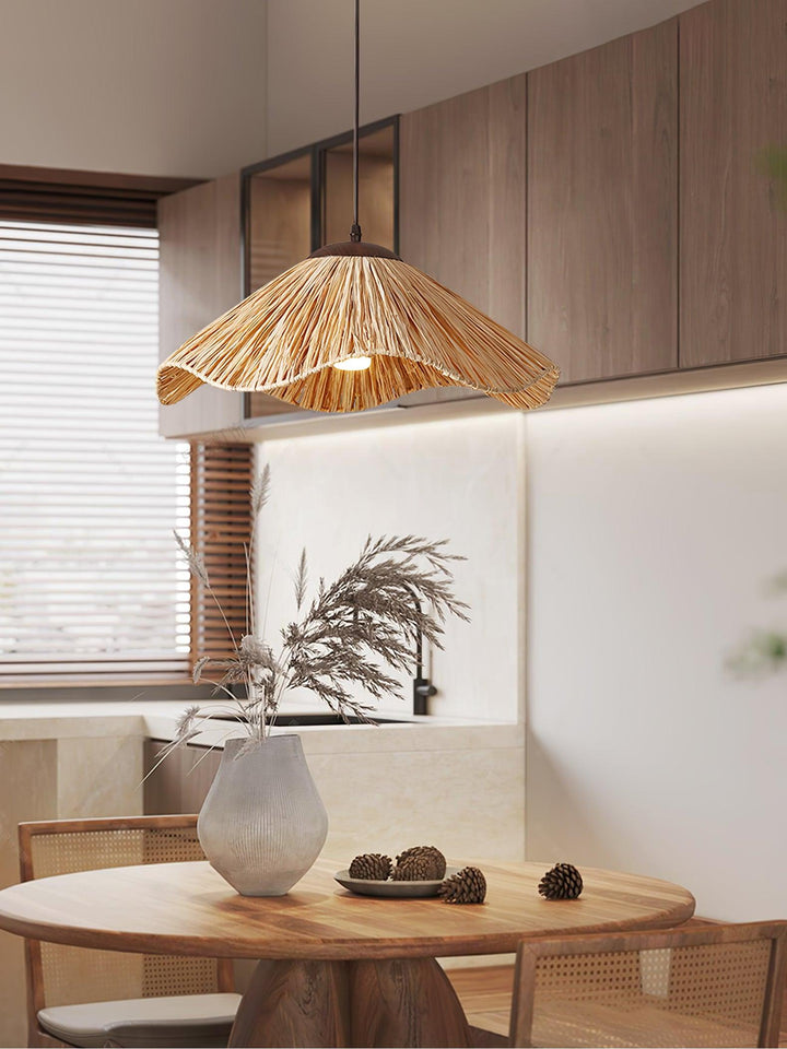 Straw Weaving Pendant Lamp - Vakkerlight