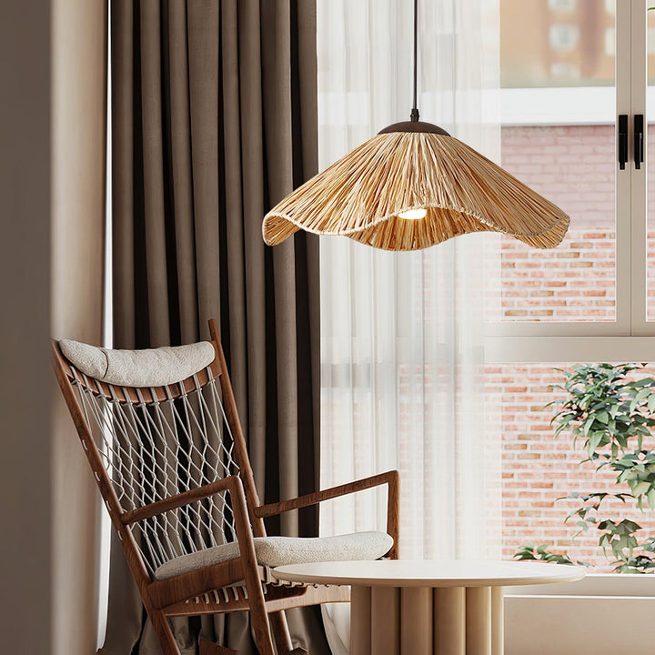 Straw Weaving Pendant Lamp - Vakkerlight