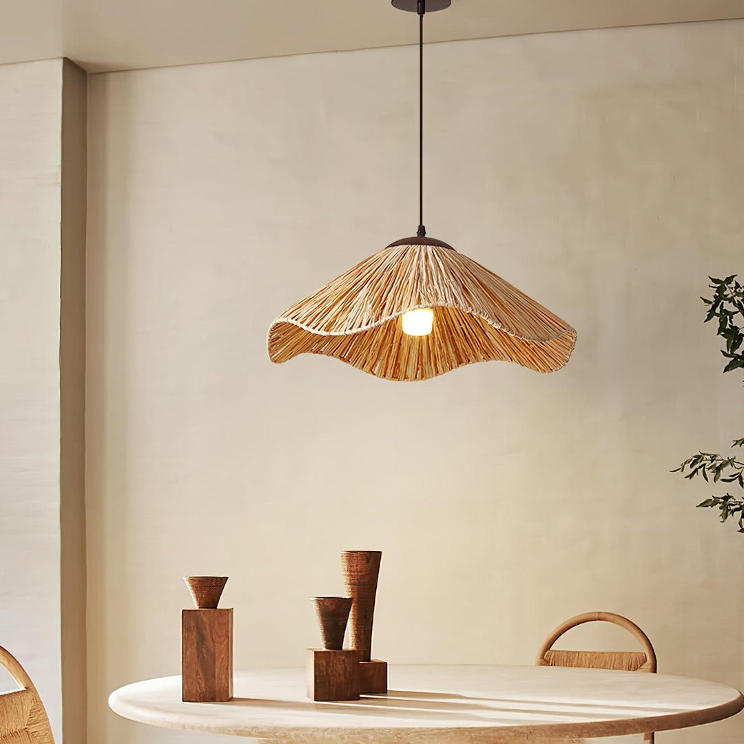 Straw Weaving Pendant Lamp - Vakkerlight