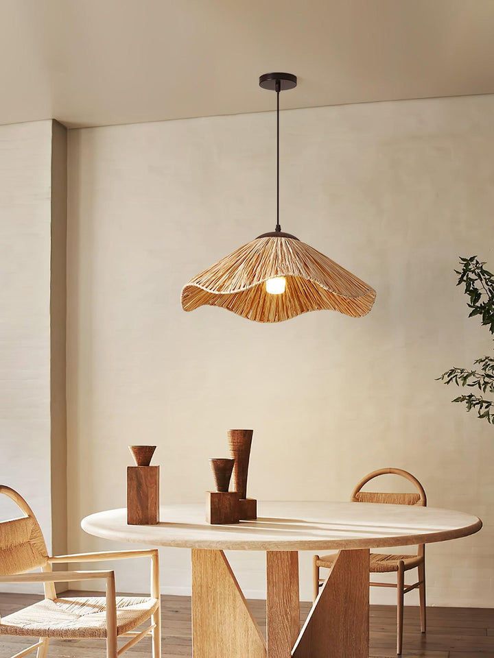 Straw Weaving Pendant Lamp - Vakkerlight