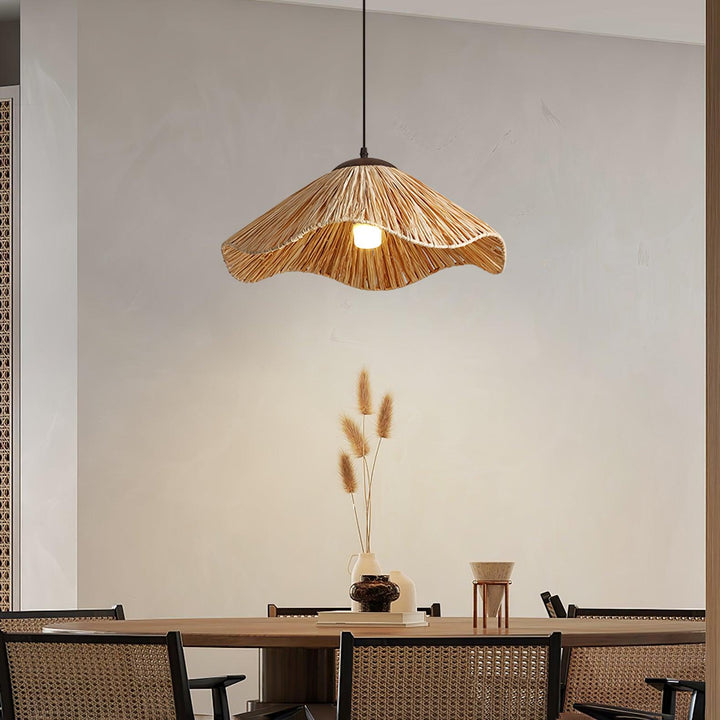 Straw Weaving Pendant Lamp - Vakkerlight