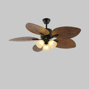 Banana Leaves 48"/52" Ceiling Fan Light - Vakkerlight